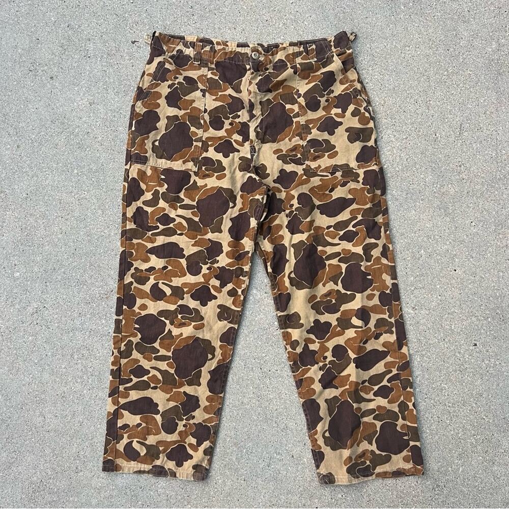 Vintage Trooper Ranger Woven Field Frog Camo Pants XL 44